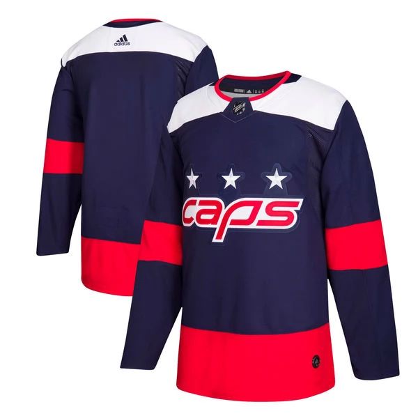 Herren Washington Capitals Eishockey Trikot Blank 2018 Navy Stadium Series Authentic